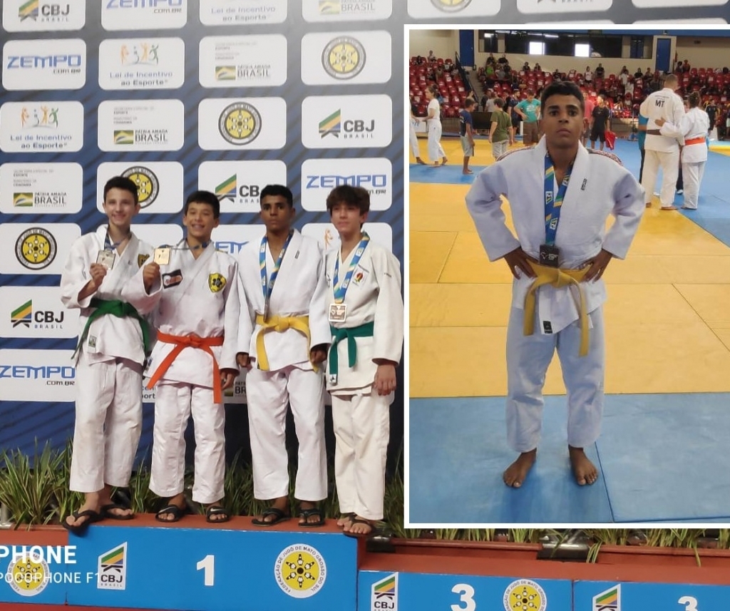 Dom-aquinense conquista 3º lugar no Campeonato Brasileiro de Judô em Campo Grande